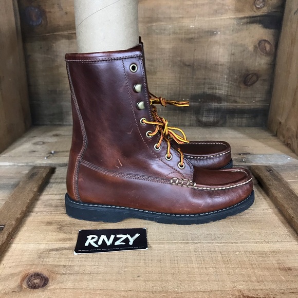 ll bean lace up boots